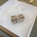 Luxury Silver Earrings - Beads and Hearts Collection