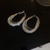 Luxury Silver Earrings - Beads and Hearts Collection