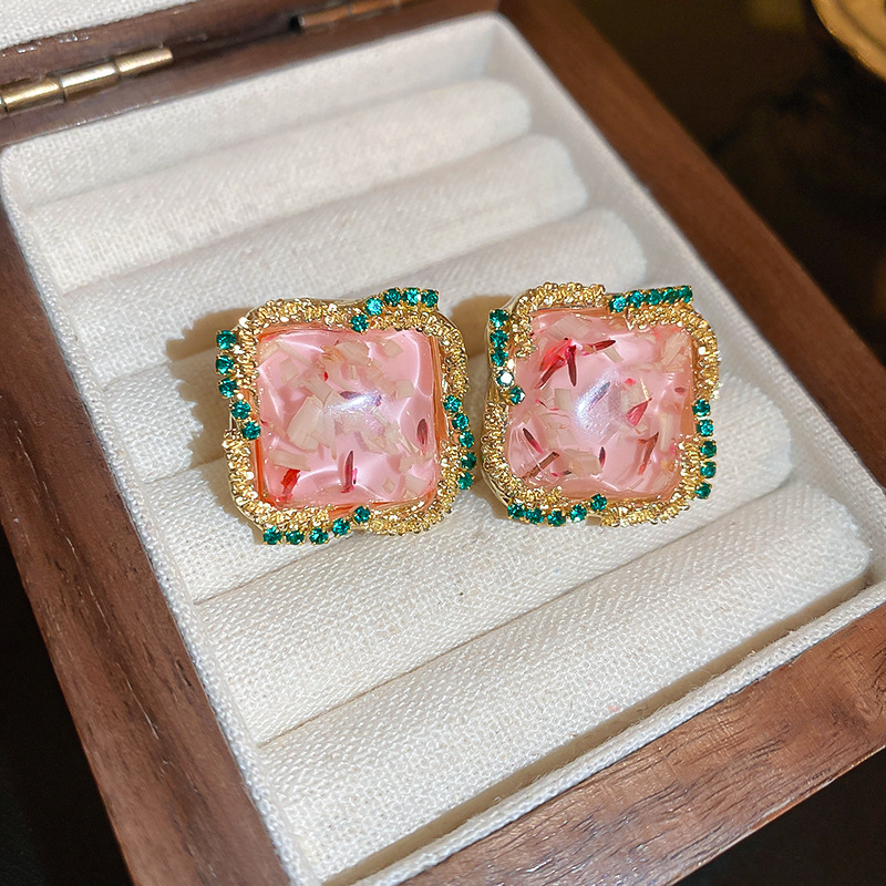 Luxury Rose Silver Earrings - Hearts, Flowers, and Pearls Collection