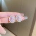 Luxury Rose Silver Earrings - Hearts, Flowers, and Pearls Collection