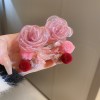 Luxury Rose Silver Earrings - Hearts, Flowers, and Pearls Collection