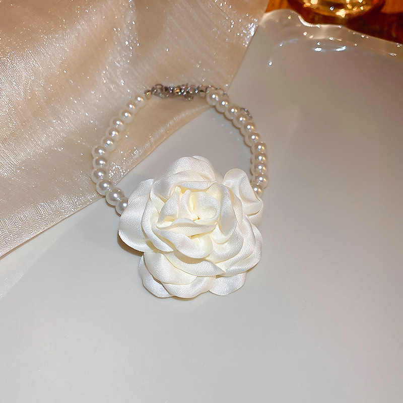Luxury Rose Silver Earrings - Hearts, Flowers, and Pearls Collection