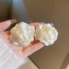 Luxury Rose Silver Earrings - Hearts, Flowers, and Pearls Collection