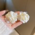Luxury Rose Silver Earrings - Hearts, Flowers, and Pearls Collection
