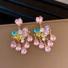 Luxury Rose Silver Earrings - Hearts, Flowers, and Pearls Collection