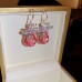 Luxury Rose Silver Earrings - Hearts, Flowers, and Pearls Collection