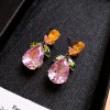 Luxury Rose Silver Earrings - Hearts, Flowers, and Pearls Collection