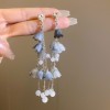Luxury Rose Silver Earrings - Hearts, Flowers, and Pearls Collection