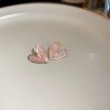 Luxury Rose Silver Earrings - Hearts, Flowers, and Pearls Collection