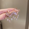 Luxury Rose Silver Earrings - Hearts, Flowers, and Pearls Collection