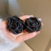 Luxury Rose Silver Earrings - Hearts, Flowers, and Pearls Collection