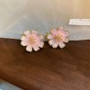 Luxury Rose Silver Earrings - Hearts, Flowers, and Pearls Collection