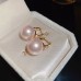 Luxury Rose Silver Earrings - Hearts, Flowers, and Pearls Collection