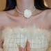 Luxury Rose Silver Earrings - Hearts, Flowers, and Pearls Collection