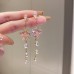 Luxury Rose Silver Earrings - Hearts, Flowers, and Pearls Collection
