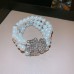 French Retro Baroque Crystal Pearl Bracelet, Light Luxury and High-End Bracelet, White, Fashionable and Versatile Hand Jewelry