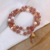 French Retro Baroque Crystal Pearl Bracelet, Light Luxury and High-End Bracelet, White, Fashionable and Versatile Hand Jewelry