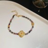 French Retro Baroque Crystal Pearl Bracelet, Light Luxury and High-End Bracelet, White, Fashionable and Versatile Hand Jewelry