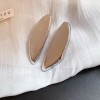 Silver Needle Circle Silver Earrings Light Luxury High-End Stud Earrings for Women Minimalist Fashion Versatile Earrings with a Unique Design