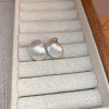Silver Needle Circle Silver Earrings Light Luxury High-End Stud Earrings for Women Minimalist Fashion Versatile Earrings with a Unique Design