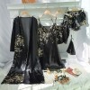 Homewear Simple Five-Piece Printed Cherry Pajamas Women’s Thin Nightgown Suspender Shorts Suspender Skirt Suit