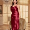 Cross-border Summer Sexy dress Plus Fat Plus Loose Casual Home Clothes Thin Fashionable Printed Home Nightdress