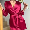 Sexy Solid Color Pajamas Summer Thin Breathable Sling dress Home Clothes New Ice Silk Pajamas for Women
