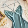 Amazon’s New Women’s Suspender Nightgown, Lace-Trimmed Sexy Nightgown, Comfortable Home Wear, Casual Nightgown, Bathrobe