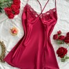 Amazon’s New Women’s Suspender Nightgown, Lace-Trimmed Sexy Nightgown, Comfortable Home Wear, Casual Nightgown, Bathrobe